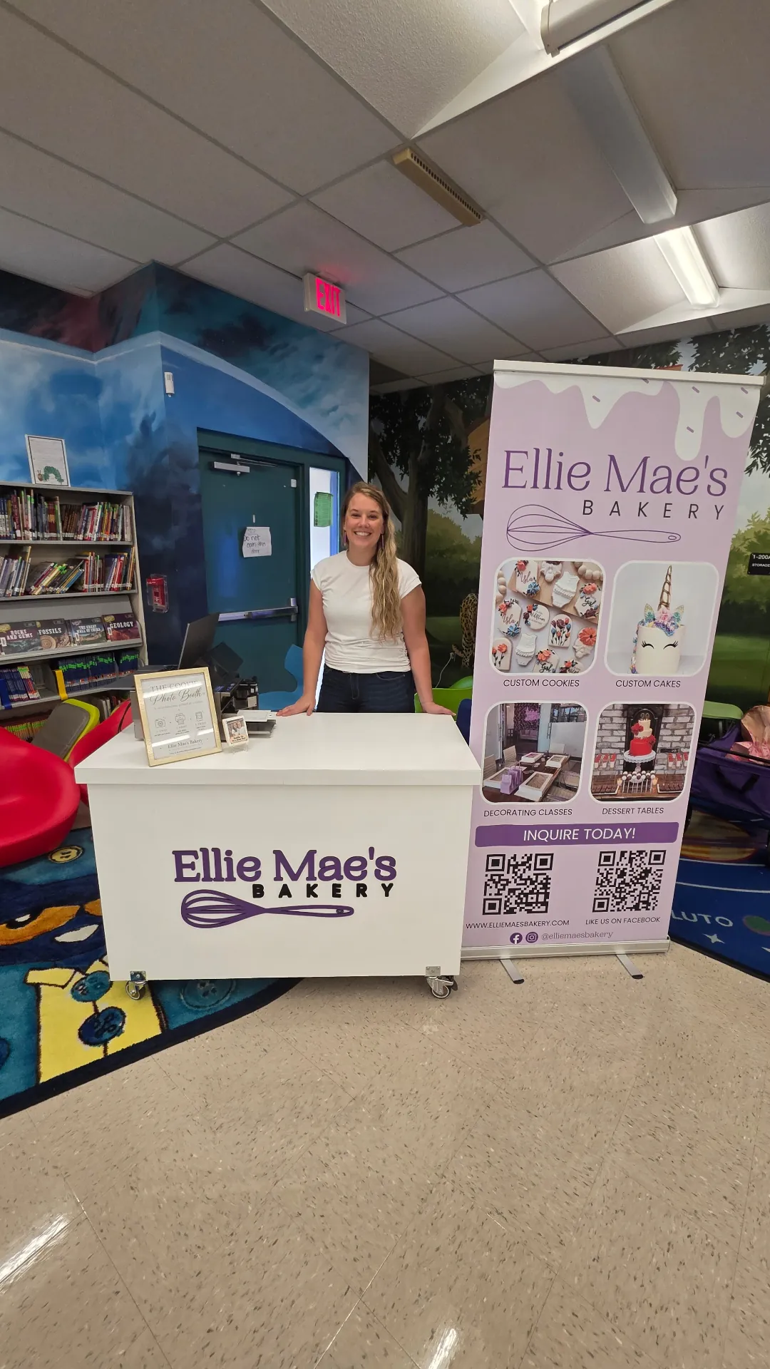 Live Cookie Photo Booth at a Tampa event